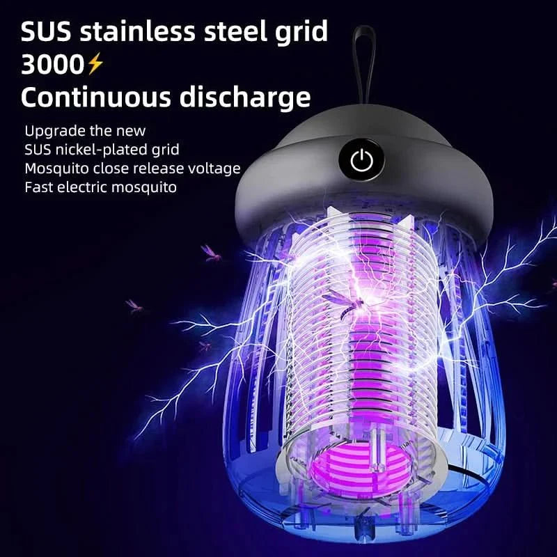Skanto | Myggdraper med UV-lys og 3000V sjokk effekt
