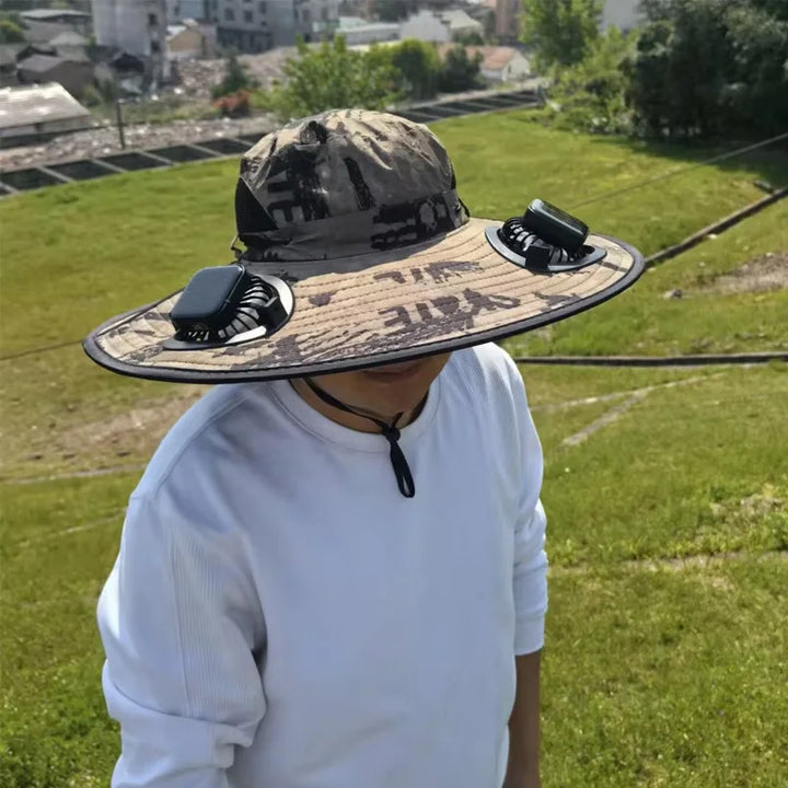 Solar Fan Bucket Hat | Skanto