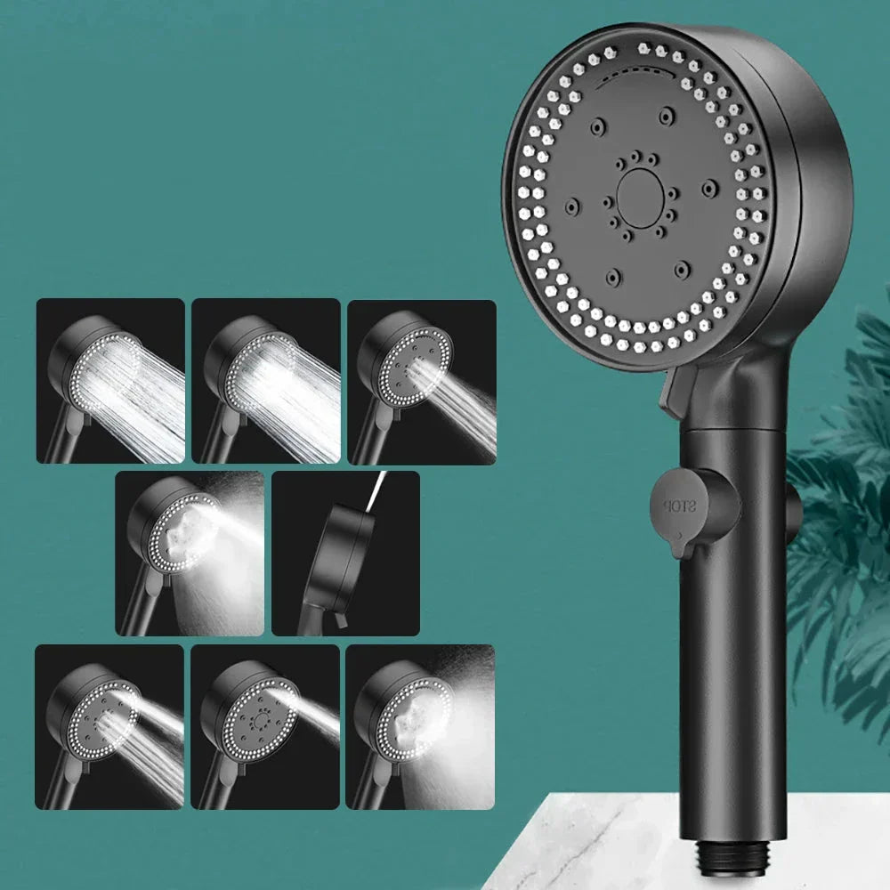 ZenSpray - Luksus dusjhode med 8 innstillinger