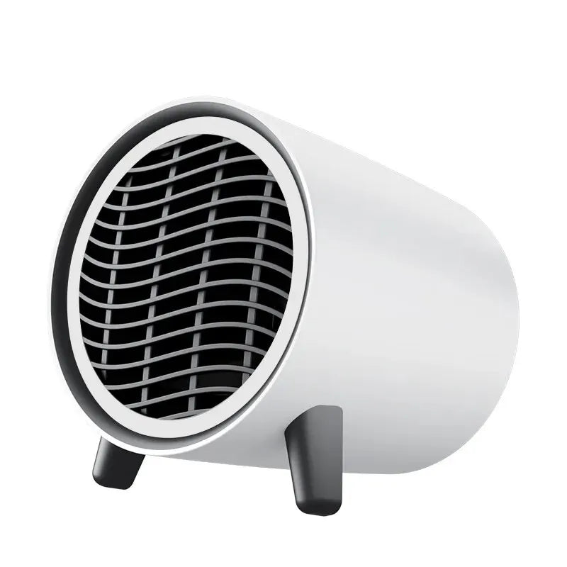 Skanto | Mini Skrivebordsvarmer | 600W | Rask oppvarming & Energibesparing | Bærbar & Stillegående | EU-plugg