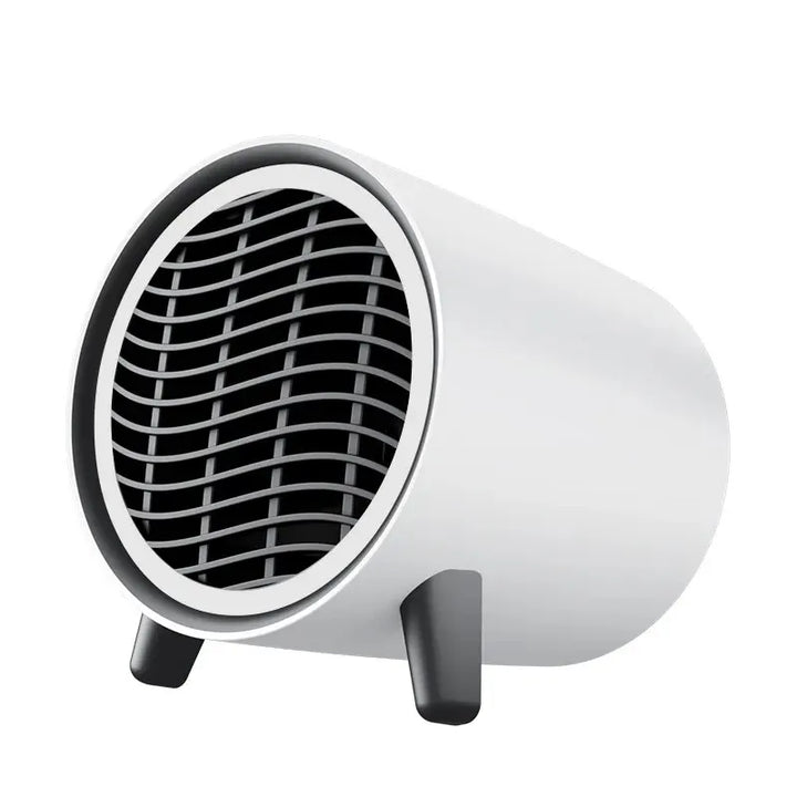 Skanto | Mini Skrivebordsvarmer | 600W | Rask oppvarming & Energibesparing | Bærbar & Stillegående | EU-plugg