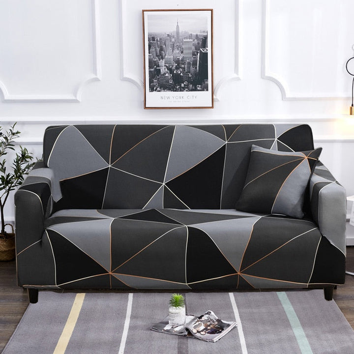 Skanto | Moderne Antiskli Fargerik Elastisk Sofa Trekk