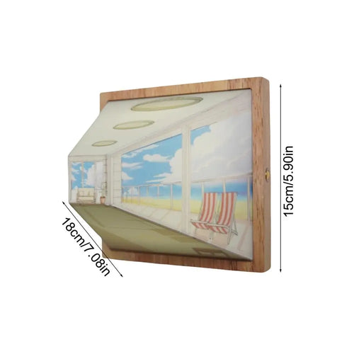 Skanto | 3D Vision Play Vegglampe Kunst