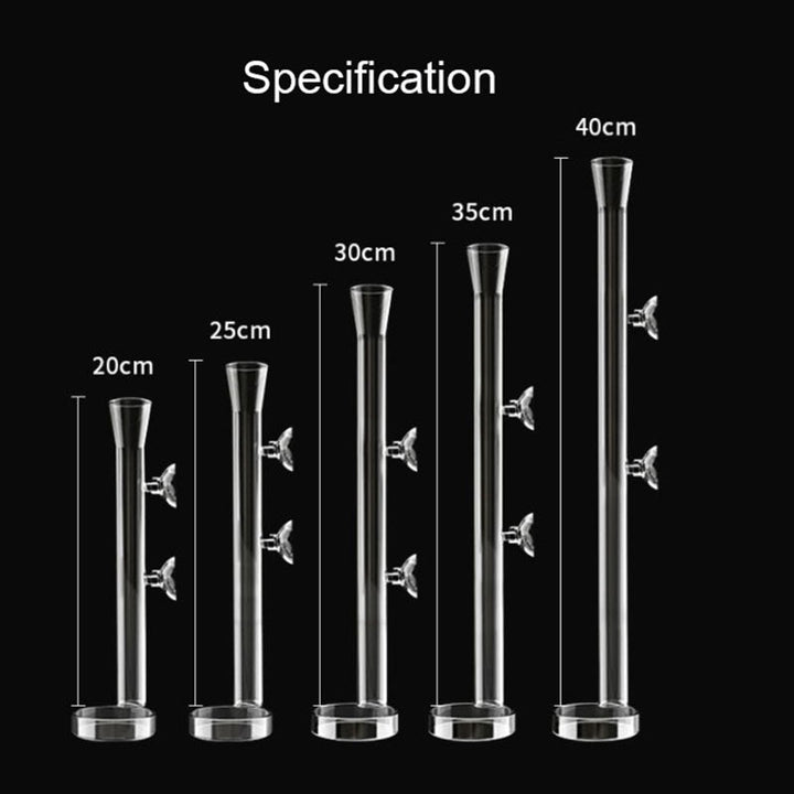 Skanto | Transparent Akvarium Glass Tube Fisk Materiell