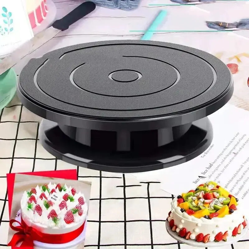 Skanto | CakeMagic Turteller | 360° roterbar | Matvarer trygg | 28×28×6.4 cm