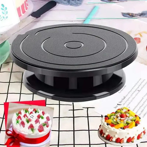 Skanto | CakeMagic Turteller | 360° roterbar | Matvarer trygg | 28×28×6.4 cm