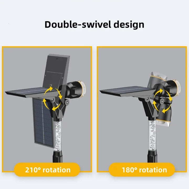 Solar-LED-hagehus-utenfor-vei-spotlights