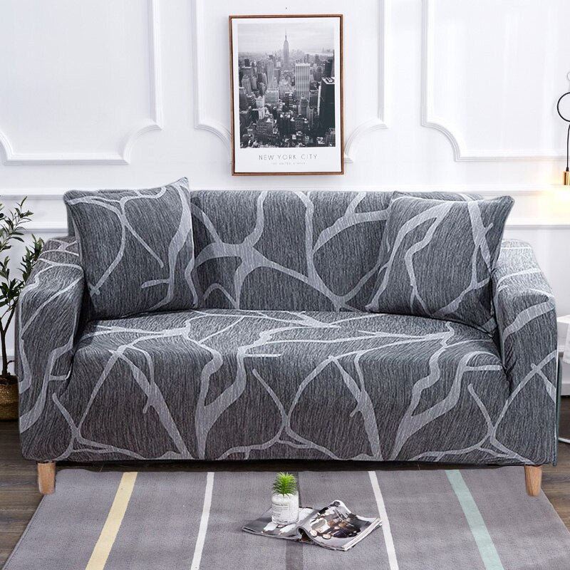 Moderne Antiskli Fargerik Elastisk Sofatrekk | Skanto