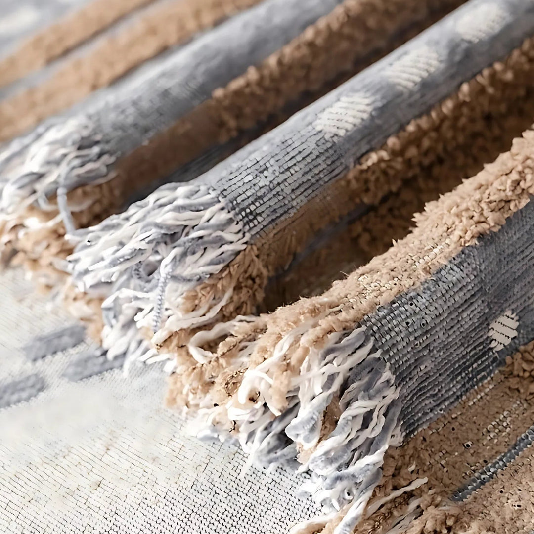 Skanto | Sahara Style Plush Boho Sofa Cover Blanket