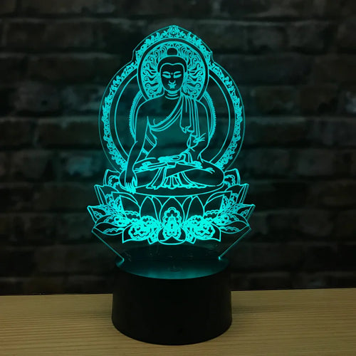 Skanto | EnlightenGlow - Buddha 3D Lampe