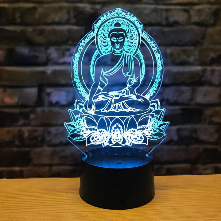 Skanto | EnlightenGlow - Buddha 3D Lampe