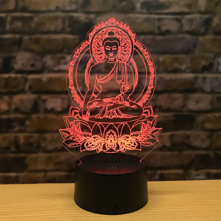 Skanto | EnlightenGlow - Buddha 3D Lampe