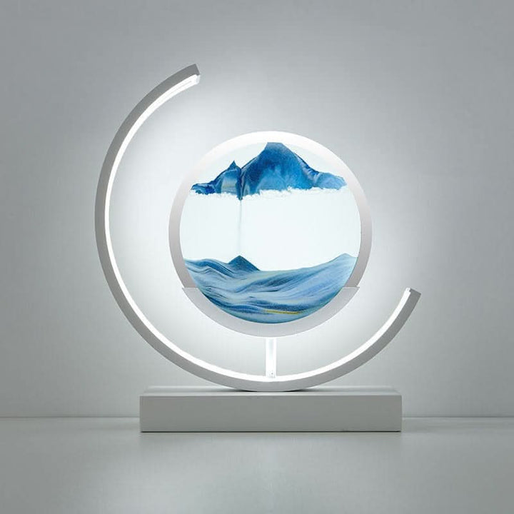 Skanto | LED Sand Art Desk Lamp – Beroligende Bevegelseslys