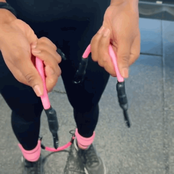 Ankle Fitness Band Set med Fotremmer | Skanto