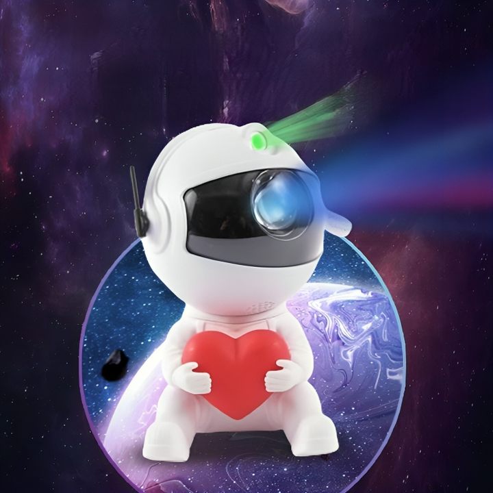 Love Astronaut Galaxy Night Light Projector | Skanto