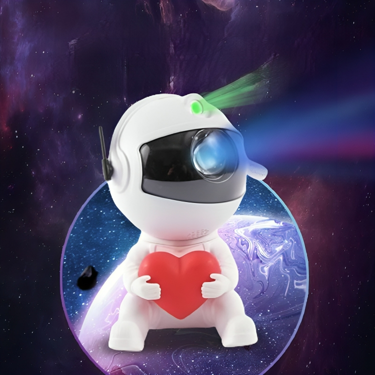 Kjærlighet Astronaut Galaxy Nattlys Prosjektor | Skanto