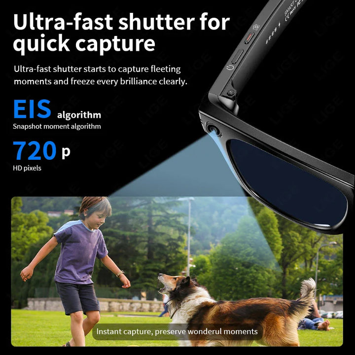 Skanto | Smarte Bluetooth Kamera Briller