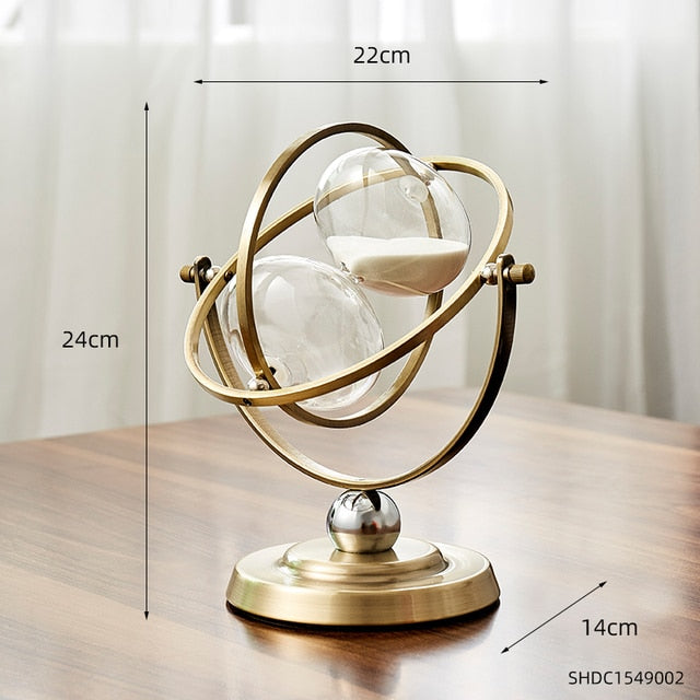 Skanto | Time Charmer Metall Timeglass Dekor