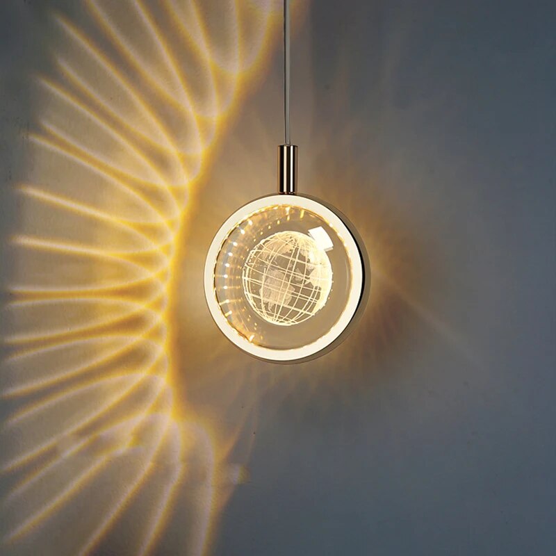 Skanto | Romantiske Krystall Rotasjonstemning LED Lys