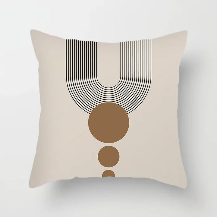 Moderne Kunst Abstrakt Mønster Dekorative Putekopper Kreativ Linje Sofa Stol Putetrekk Kaste Putekasse Hjem Kontor Dekor | Skanto