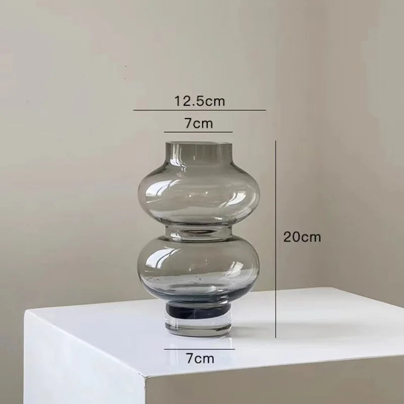 Skanto | Chubby 2-trinns glassvase