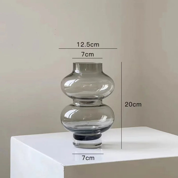 Skanto | Chubby 2-trinns glassvase