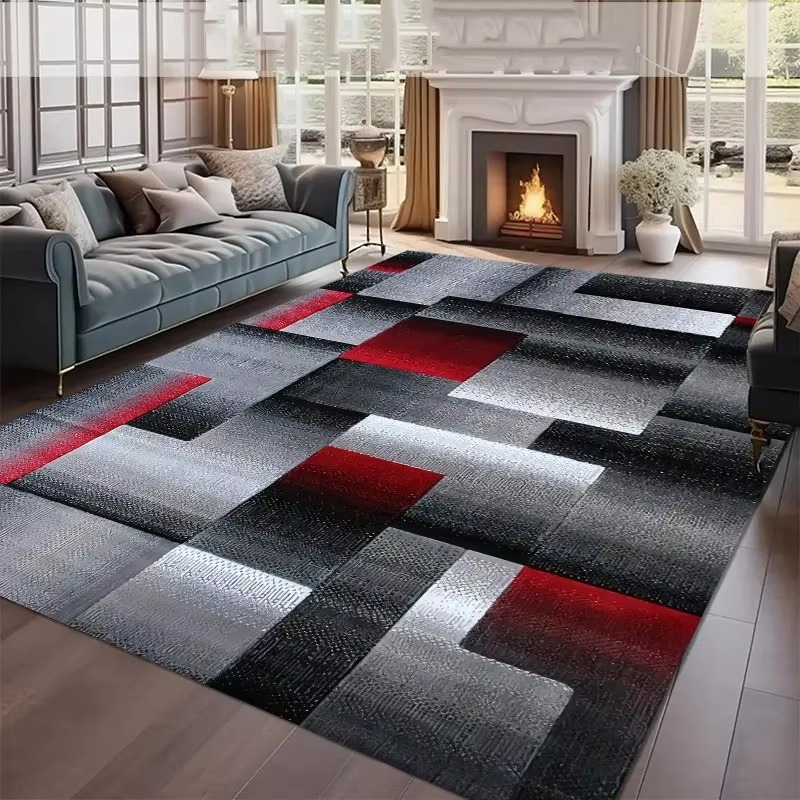 Skanto | Elegant nordisk-inspirert geometrisk områdeteppet