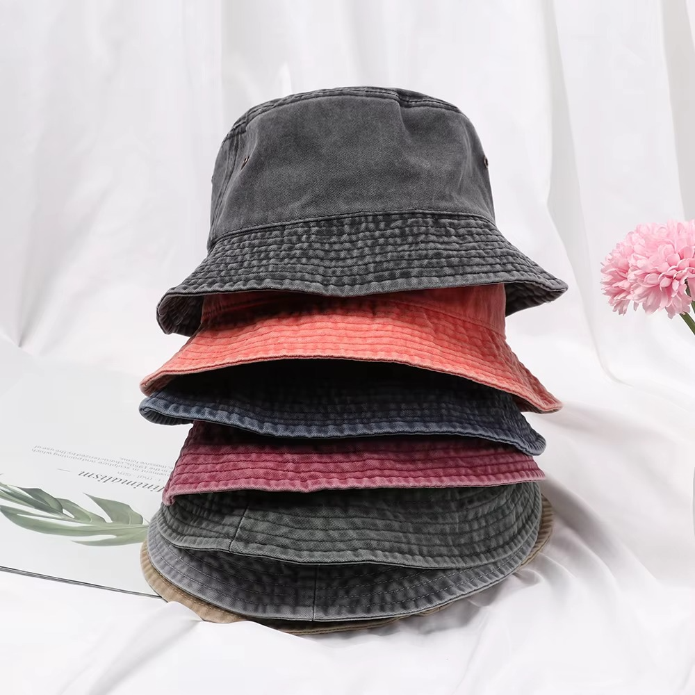 Skanto | Allsidig Denim Buckethatt - Unisex, Faltbar & Stilig