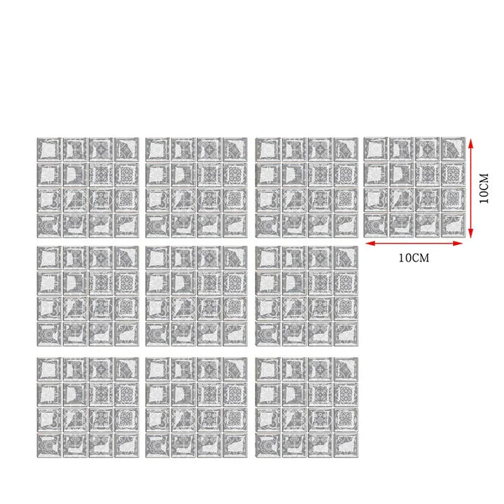 DecoMosaic 3D Mosaikkveggflisetiketter Skanto