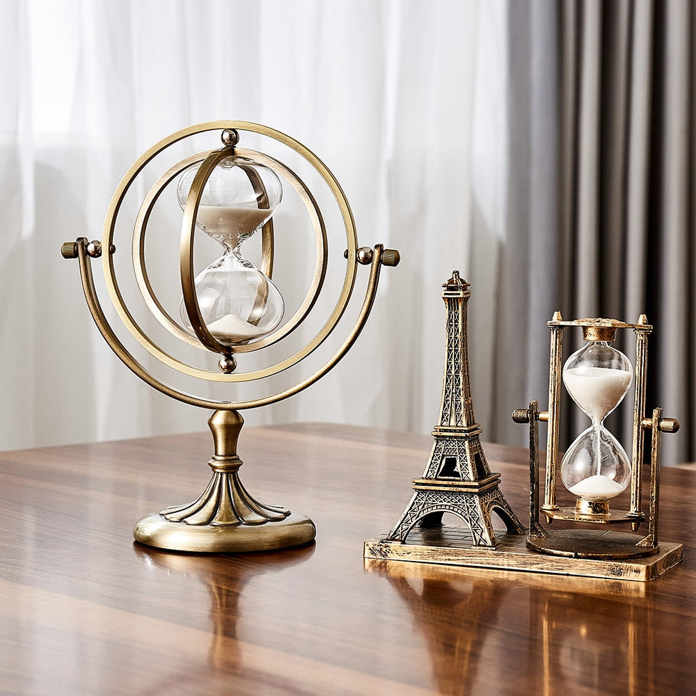 Skanto | Time Charmer Metall Timeglass Dekor