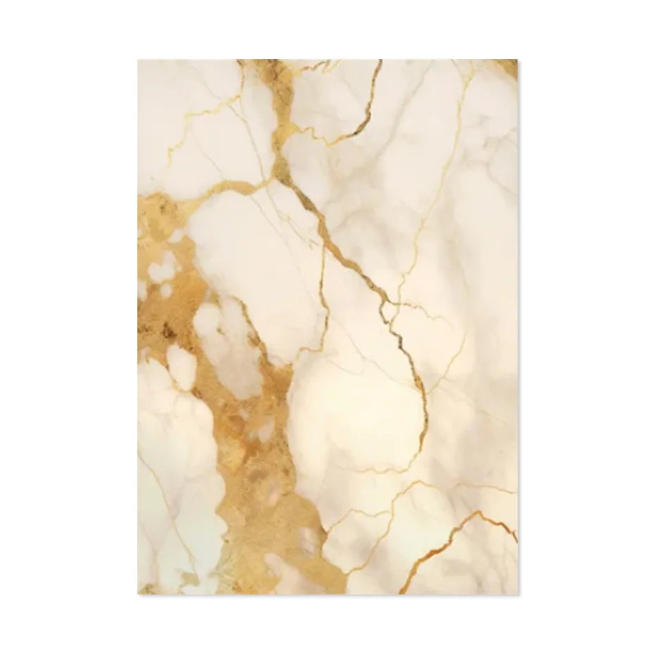 Moderne Svart Beige Gylden Flytende Marmor Utskrift Abstrakt Veggkunst Fine Art Lerret Utskrifter Bilder For Stue Soverom Innredning | Skanto