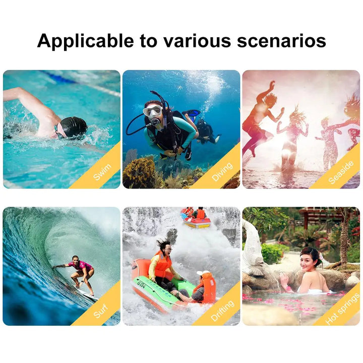 Frendorf | Vanntett Dykkefutteral for iPhone med 40m Dypbeskyttelse & Berøringskontroll – AquaShield