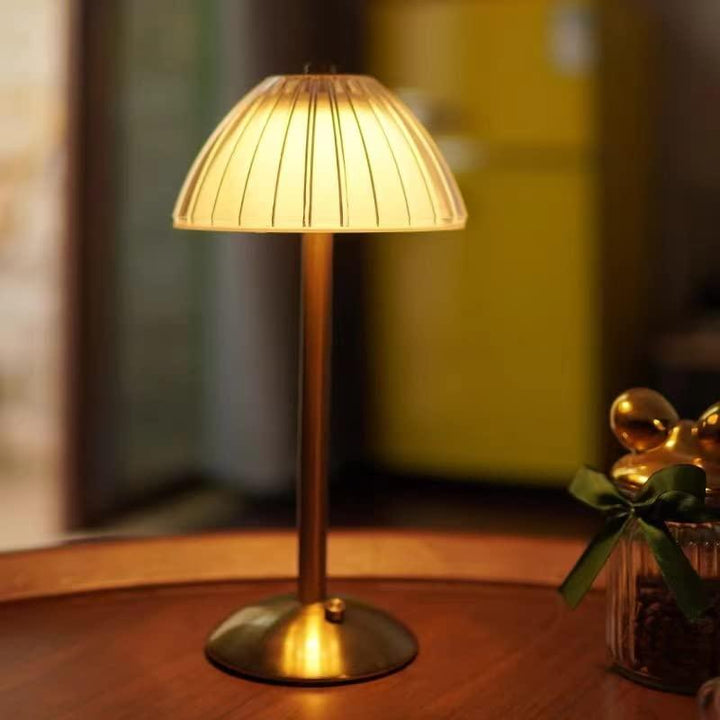 Skanto | AuraGlow Bordlampe - Oppladbar LED-lampe med dimmefunksjon