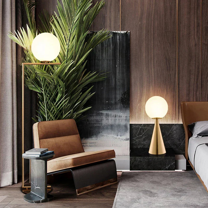 Skanto | Elegant Glass Lamp with Subtle Glow