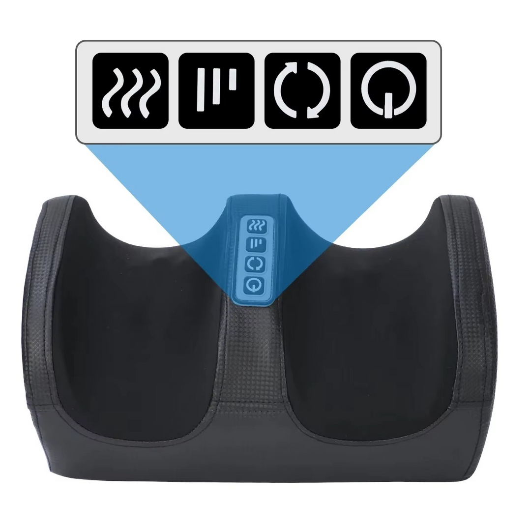 Skanto | Avansert Shiatsu Fotmassasjermaskin med Varmebehandling og Dyp Knaing
