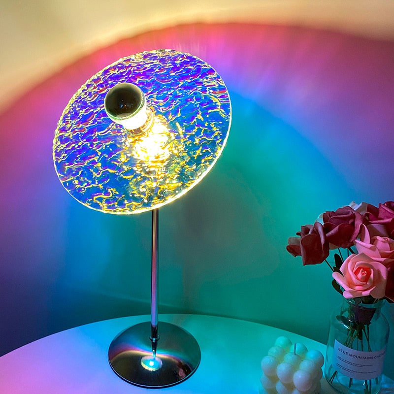 Skanto | Sunset Atmosphere Regnbue Bordlampe