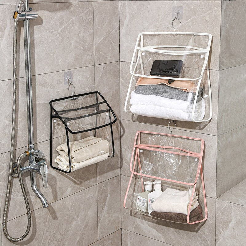 Skanto | Vanntett Transparent Henge Bad Organizer Bag