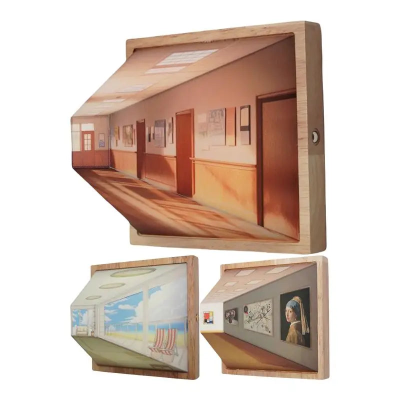 Skanto | 3D Vision Play Vegglampe Kunst