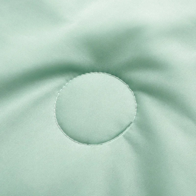 Air Condition Sommer Komforter — Ren Farge Is Silke Kjøleteppe, Lett & Glatt Twin/King Størrelse Quilt | Skanto