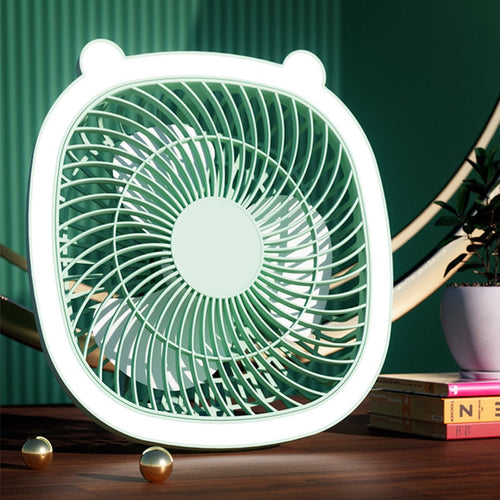 Kompakt Enkel Mini Nattlampe USB Luftkjøler | Skanto
