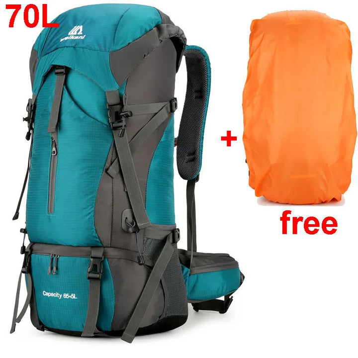 Alpivento 70L tursekk med regntrekk | Skanto