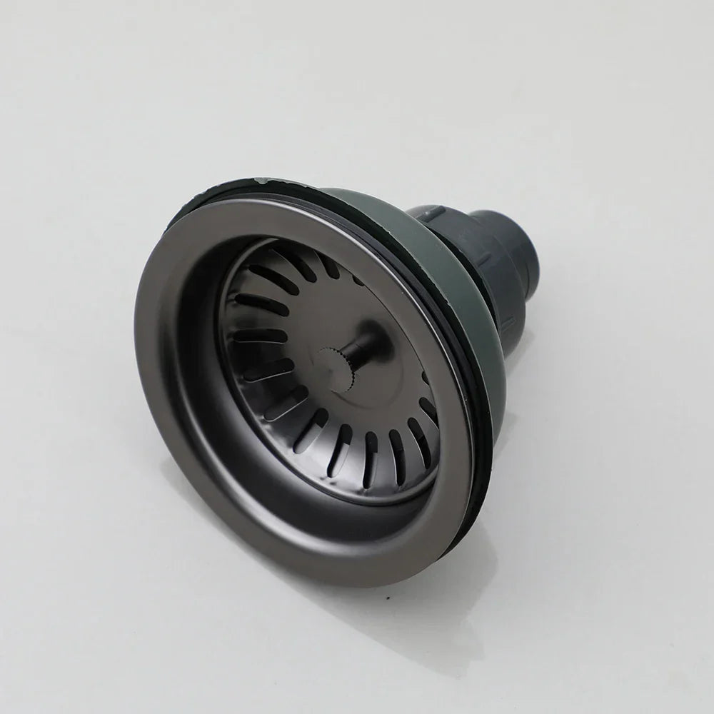 AquaGuard Rustfritt Stål Vaskestrainer med Luktfilter – Pop-Up Stopper & Anti-Blocking Kurv Skanto