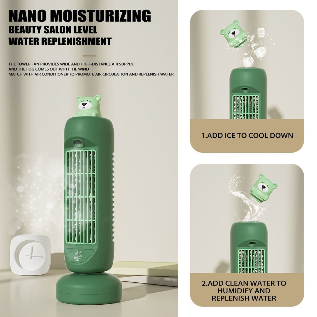 Mini Bear Air Cooler Humidifier Fan | Skanto