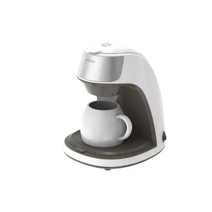 Skanto | KONKA Kaffemaskin 2 i 1, Te og Kaffe Pulver, Flere Dråper, Kafé, Rask Oppvarming, Kontor og Hjem, 220 V, Enkel å Bruke