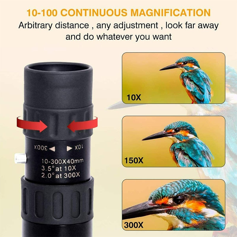Skanto | 10-300X Zoom Telescope For Cell Phone