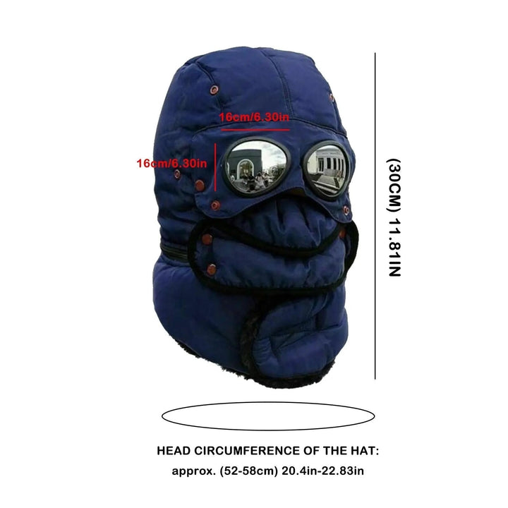 Polar Vision Termisk Vindbeskyttende Ansiktsdekkende Beanie