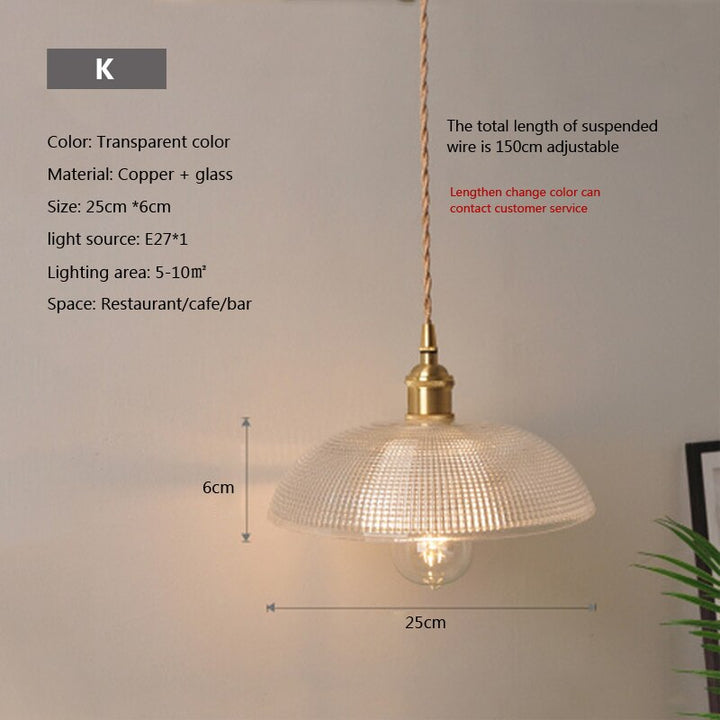 Skanto | Nordisk Brilliance Gjennomsiktig Glass Pendellampe