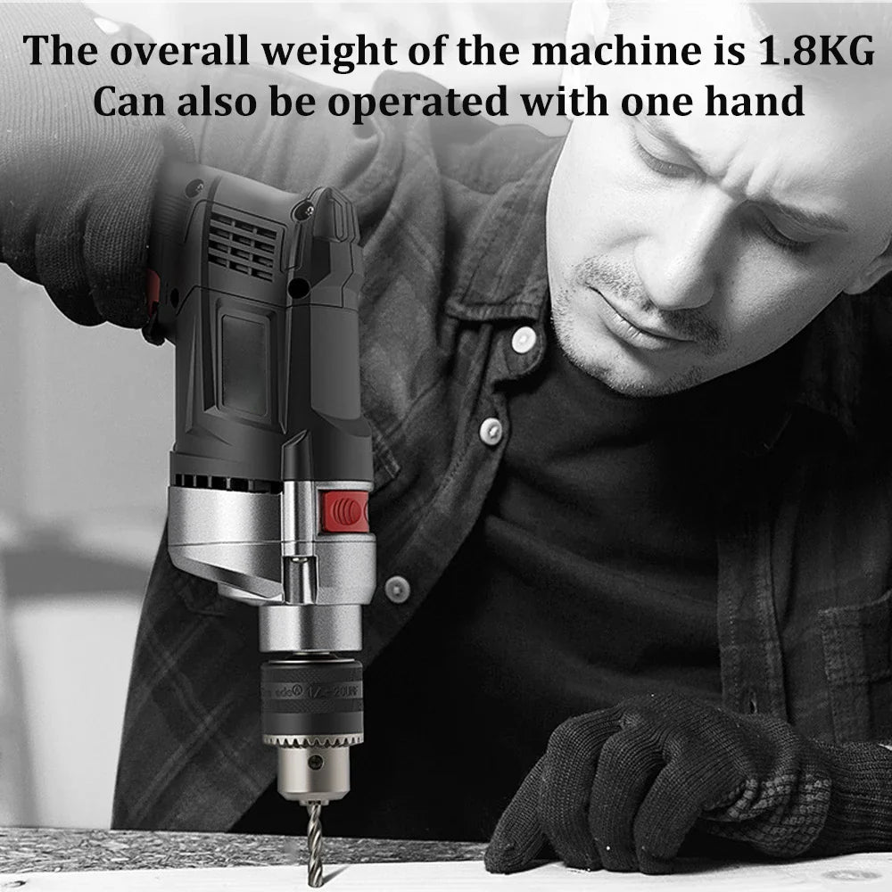 Frendorf | 780W Elektrisk Hammer & Boremaskin med Variabel Hastighet – DrillForce