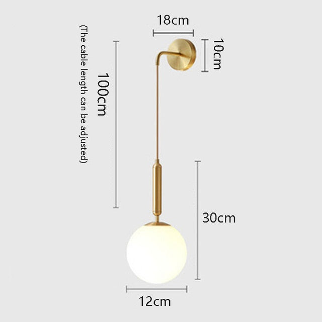 Skanto | ScandiLuxe - Minimalist Vegglampe