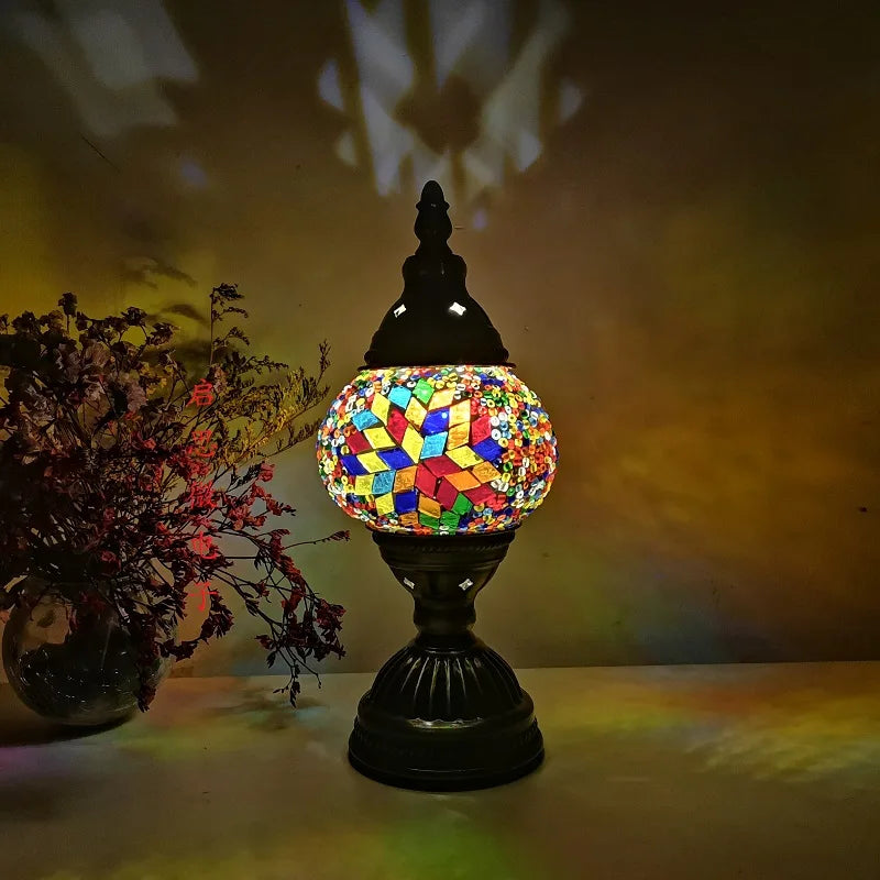 Skanto - Tyrkisk mosaikk lampe Adana
